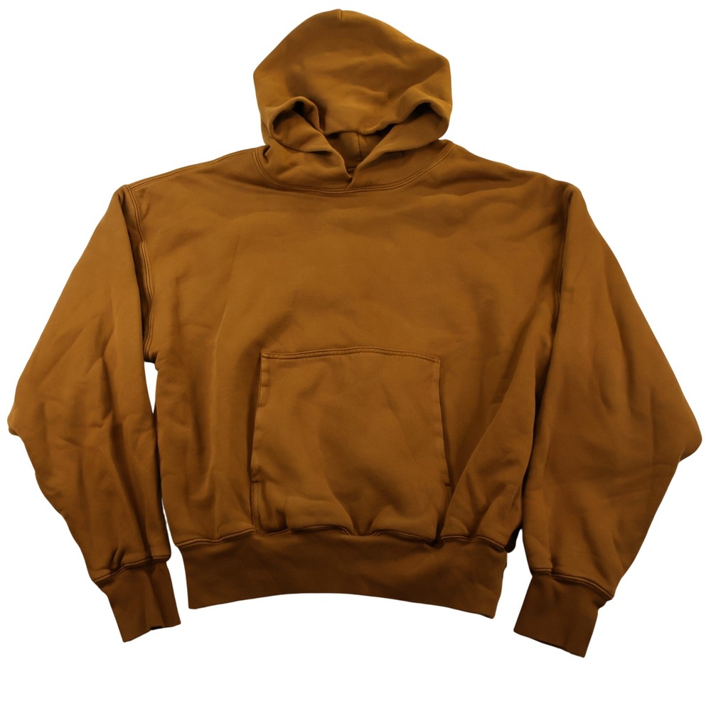 Yeezy‎ Gap Mens L Perfect Hoodie Brown Double Layer 701377-07 SP21